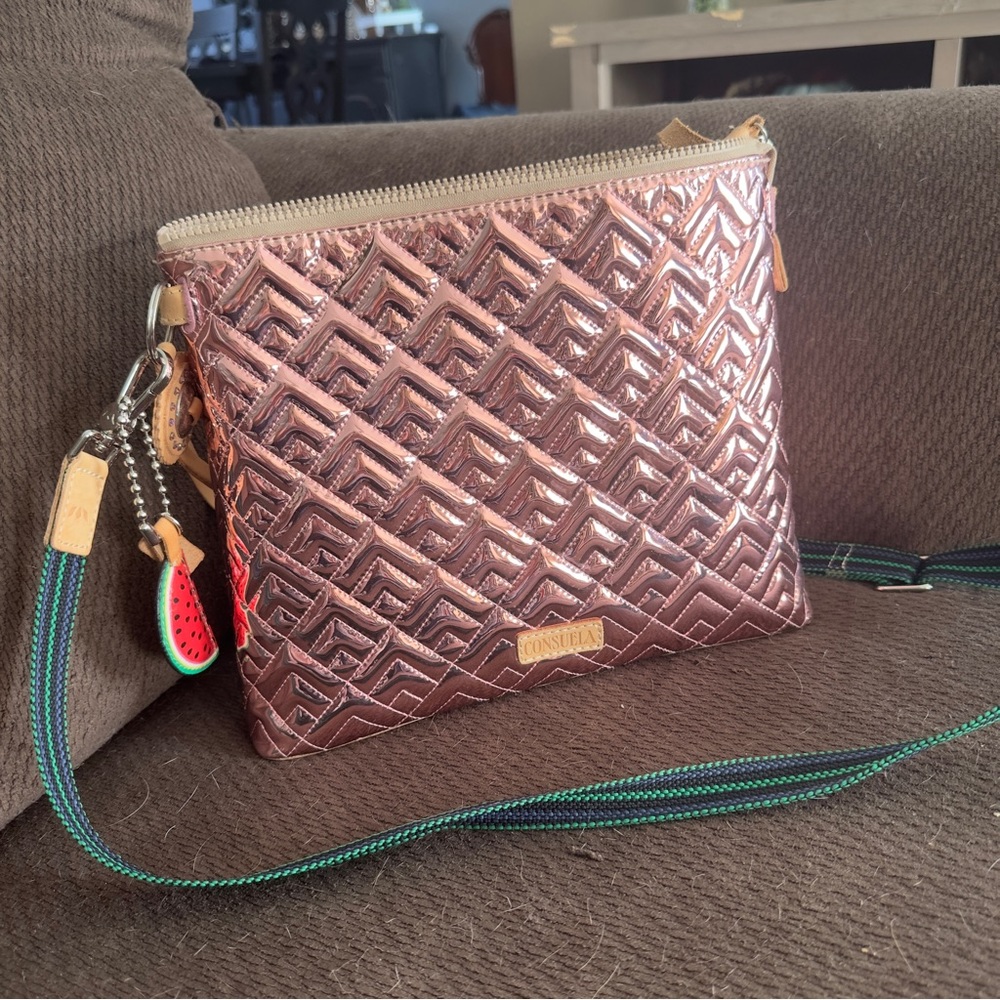 Consuela pink tote bag